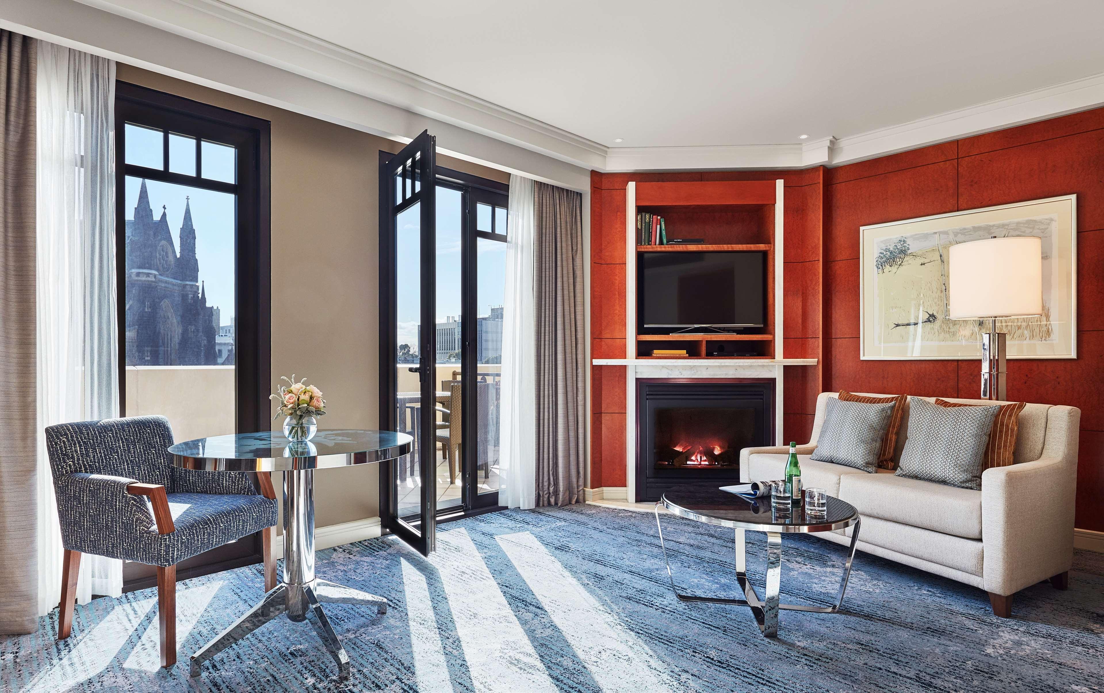 Hotel Park Hyatt Melbourne City Exterior foto A suite at the hotel