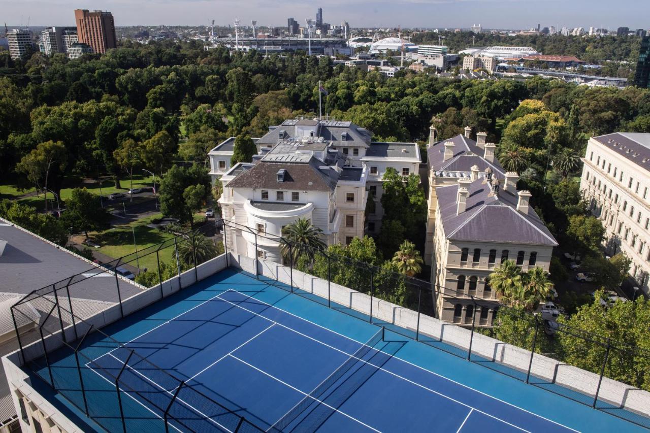 Hotel Park Hyatt Melbourne City Exterior foto Tennis court at the St Kilda Hotel
