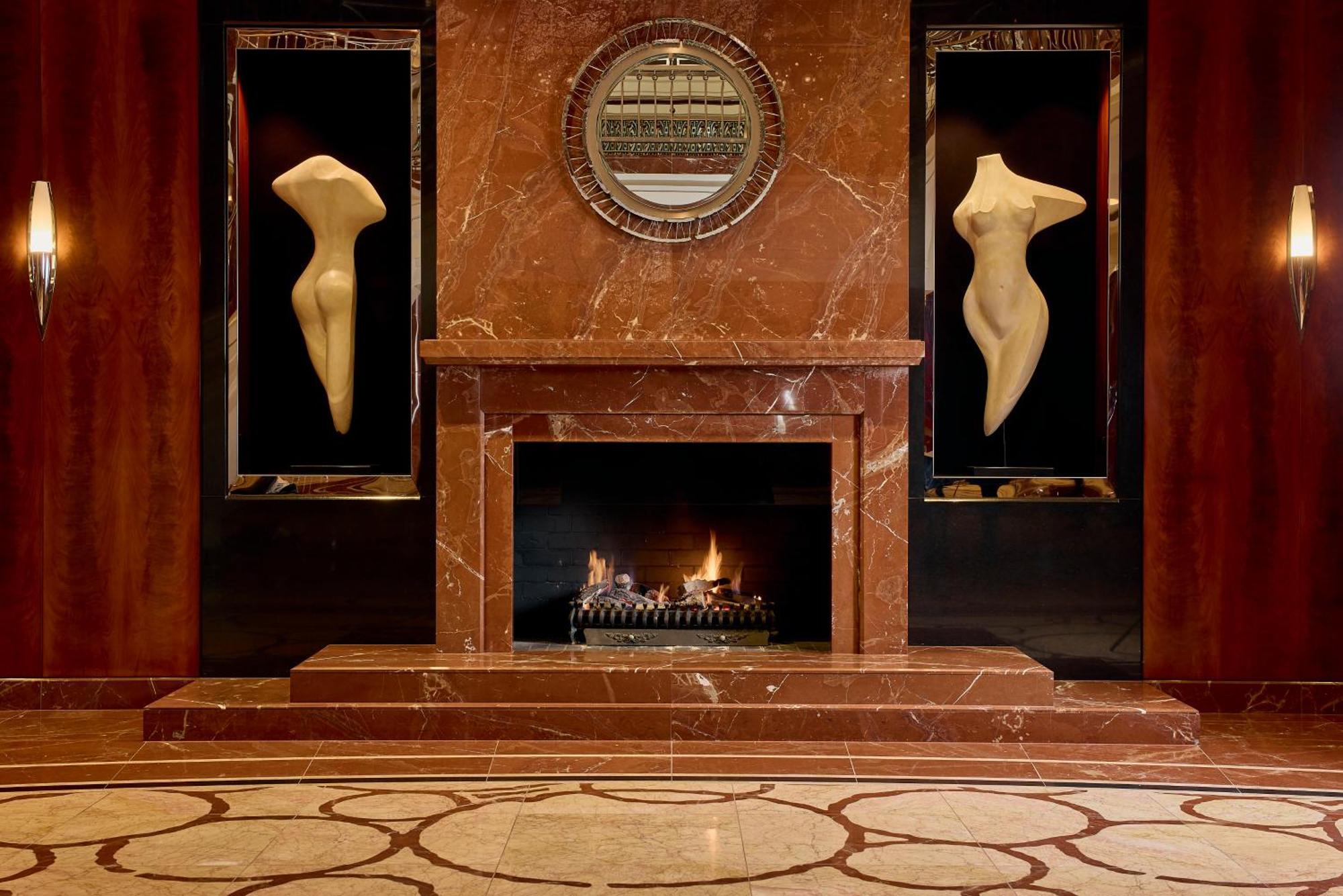 Hotel Park Hyatt Melbourne City Exterior foto Fireplace at the Four Seasons Hotel, London